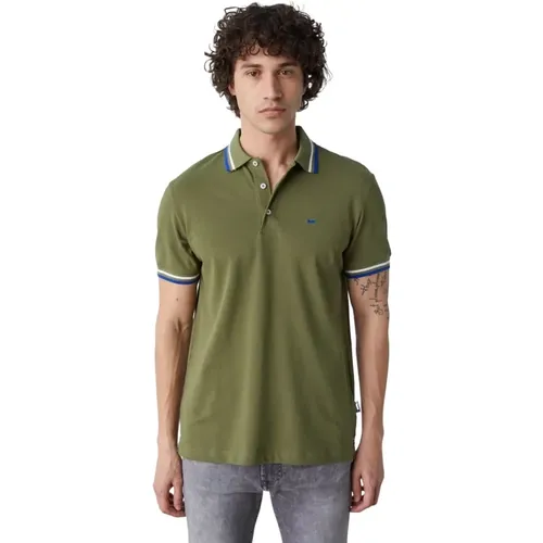 Short Sleeve Polo Shirt , male, Sizes: XS - GAS - Modalova