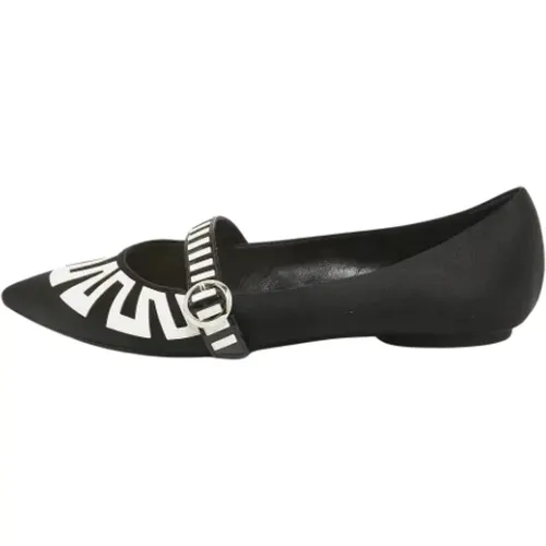 Pre-owned Satin flats , female, Sizes: 4 UK - Louis Vuitton Vintage - Modalova