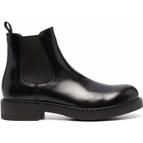 Chelsea Boots , female, Sizes: 7 UK, 6 1/2 UK - Prada - Modalova