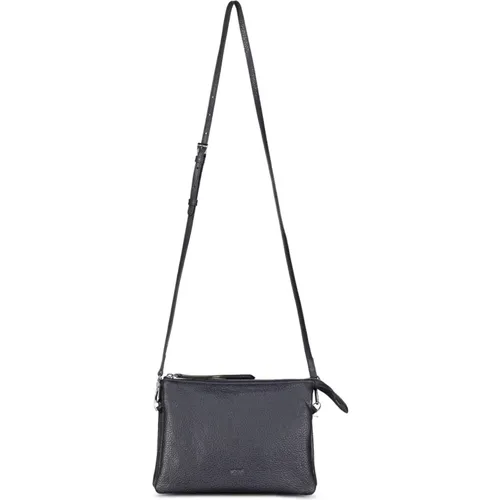 Stilvolle Leder Crossbody-Tasche - abro - Modalova