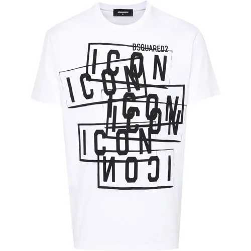 T-Shirt , male, Sizes: M, S, L - Dsquared2 - Modalova