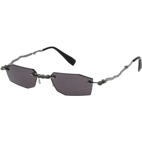 Stylish Sunglasses for Maske H40 , male, Sizes: 52 MM - Kuboraum - Modalova