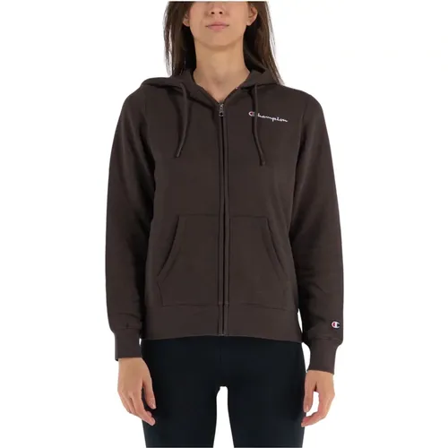 Lull Zip Kapuzenpullover , Damen, Größe: M - Champion - Modalova