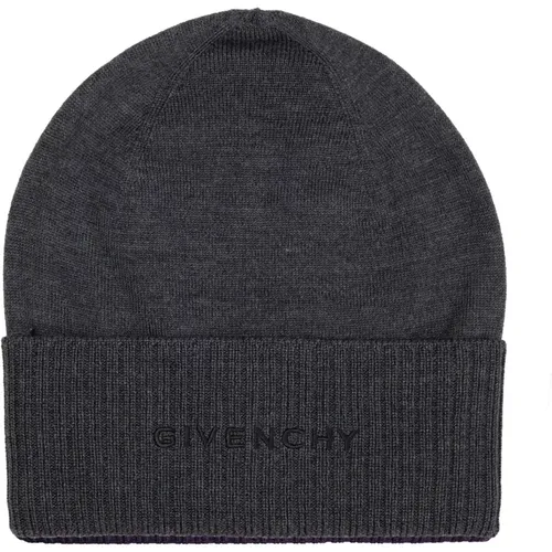 Wool Logo Hat , male, Sizes: ONE SIZE - Givenchy - Modalova