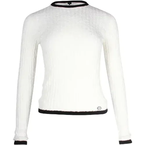 Pre-owned Cotton tops , female, Sizes: XS - Chanel Vintage - Modalova