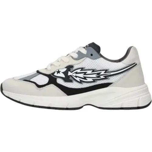 Mesh Running Sneakers with Rubber Sole , male, Sizes: 9 UK, 11 UK, 7 UK, 6 UK, 8 UK, 10 UK - Enterprise Japan - Modalova