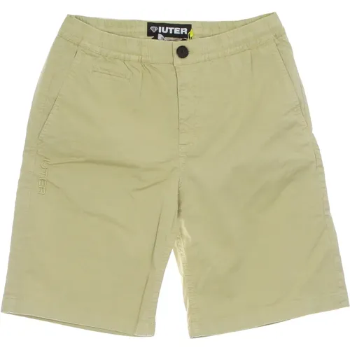 Jogger Shorts Leichter Stoff , Herren, Größe: XS - IUTER - Modalova