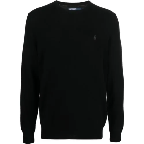 Polo Pony Lambswool Pullover , Herren, Größe: L - Ralph Lauren - Modalova