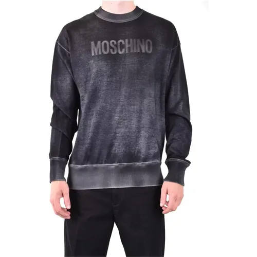 Knitwear for Men Aw23 , male, Sizes: L - Moschino - Modalova
