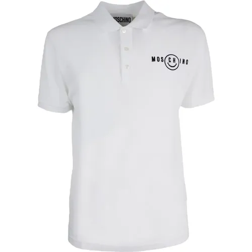 Cotton Polo Shirt , male, Sizes: S, XS - Moschino - Modalova