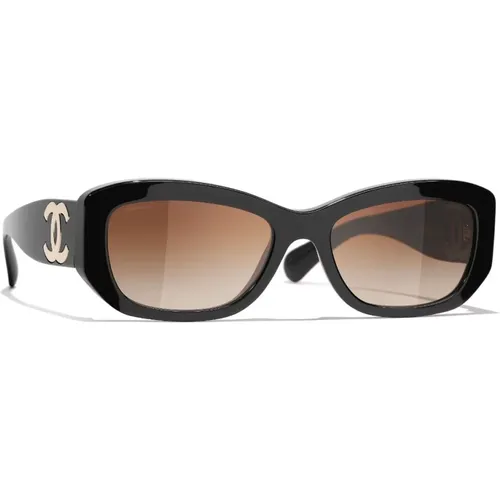Ch5493 C622S5 Sunglasses , female, Sizes: 55 MM - Chanel - Modalova