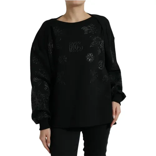 Sweatshirts , Damen, Größe: XS - Dolce & Gabbana - Modalova
