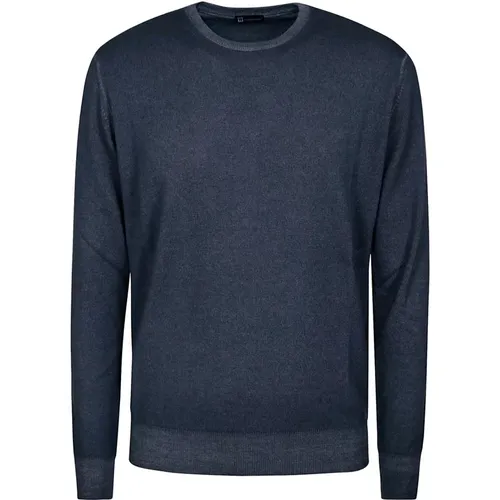 Cashmere Crewneck Sweater , male, Sizes: 2XL, XL - Hindustrie - Modalova