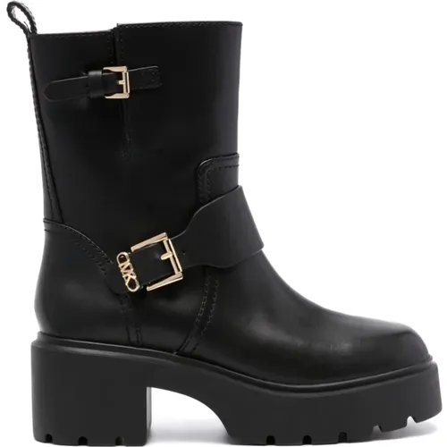 Perry Lederstiefel Schwarz , Damen, Größe: 36 EU - Michael Kors - Modalova