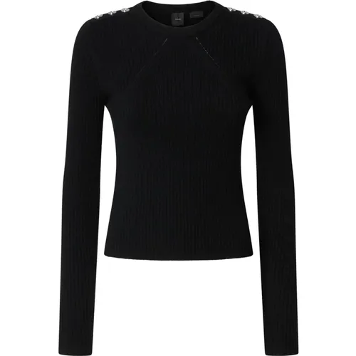 Wollmischung Strickpullover , Damen, Größe: S - pinko - Modalova