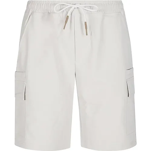 Technical Fabric Shorts , male, Sizes: 2XL, M, L, XL, 3XL, S - Eleventy - Modalova