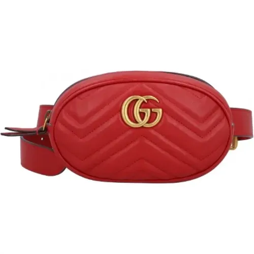 Pre-owned Leather crossbody-bags , female, Sizes: ONE SIZE - Gucci Vintage - Modalova