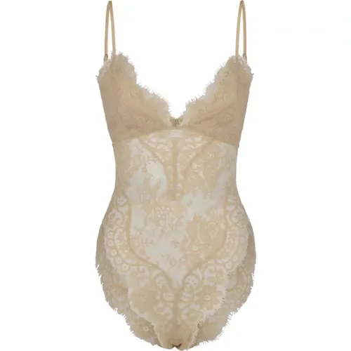 White Lace Teddy Top , female, Sizes: L, S, XS, M - Zimmermann - Modalova