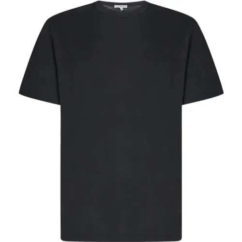 Graues geripptes T-Shirt und Polo , Herren, Größe: XL - James Perse - Modalova