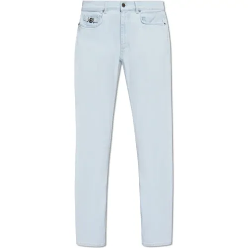 Applizierte Jeans , Herren, Größe: W34 - Versace - Modalova