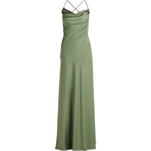 Abendkleid mit Wasserfallausschnitt , Damen, Größe: XL - Vera Mont - Modalova