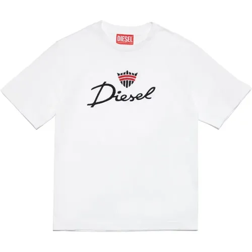 T-shirts,Weiße T-Shirts und Polos - Diesel - Modalova