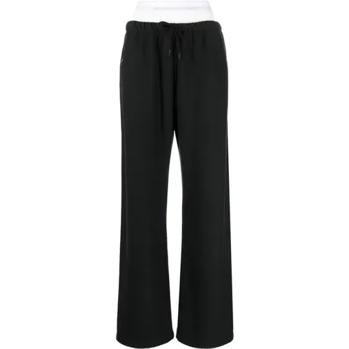 Schwarze Hose Stilvoll , Damen, Größe: XS - alexander wang - Modalova