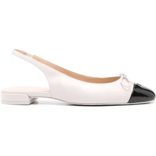 Sleek Bow Ballerina Shoes , female, Sizes: 3 UK, 7 UK, 8 UK, 4 1/2 UK, 3 1/2 UK, 5 1/2 UK, 5 UK, 4 UK, 6 UK - Stuart Weitzman - Modalova