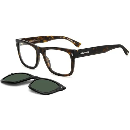 Glasses, Folding Clip On Sunglasses - Dsquared2 - Modalova
