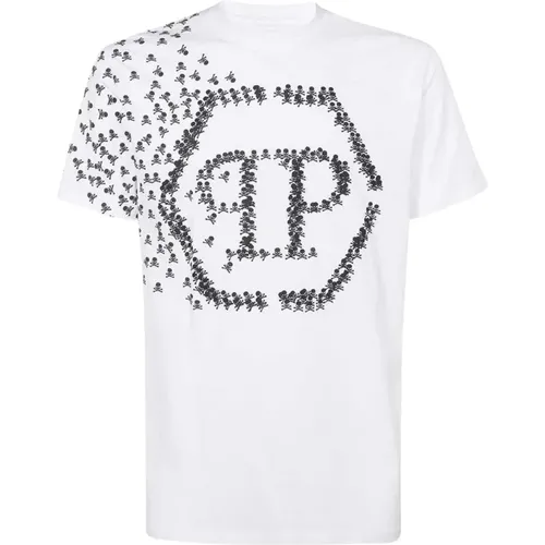 Men Clothing T-Shirts Polos Ss23 , male, Sizes: M - Philipp Plein - Modalova