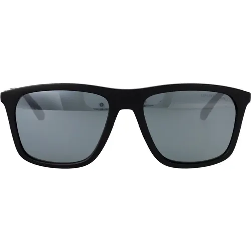 Stylish Sunglasses with Model 0Ea4237 , male, Sizes: 57 MM - Emporio Armani - Modalova