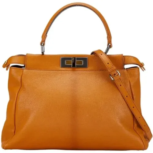 Pre-owned Leder handtaschen - Fendi Vintage - Modalova