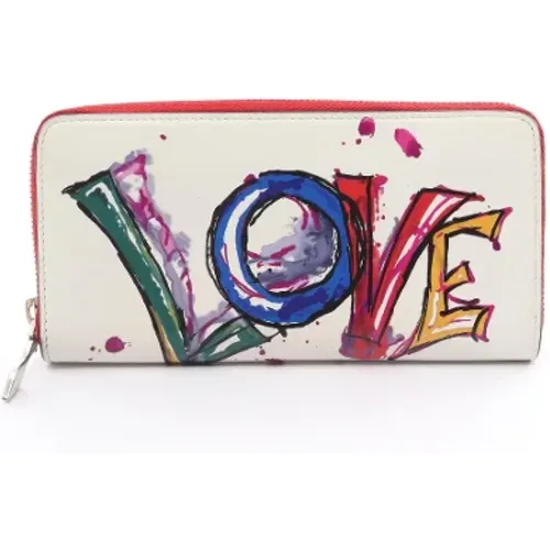 Pre-owned Leather wallets , female, Sizes: ONE SIZE - Christian Louboutin Pre-owned - Modalova