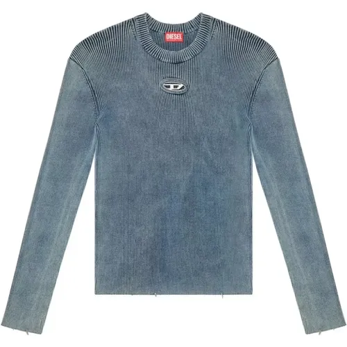 Stylish Knitwear in Color 8AT , male, Sizes: L, M, XL - Diesel - Modalova