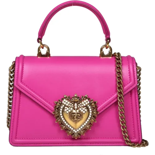 Small Devotion Handbag , female, Sizes: ONE SIZE - Dolce & Gabbana - Modalova