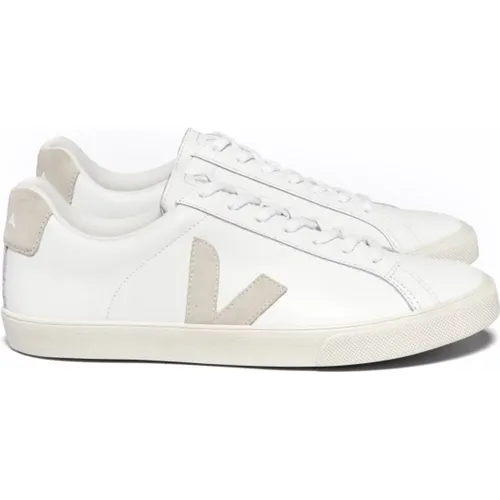 Leather Logo Trainers , female, Sizes: 3 UK, 7 UK, 4 UK, 6 UK, 8 UK, 5 UK - Veja - Modalova