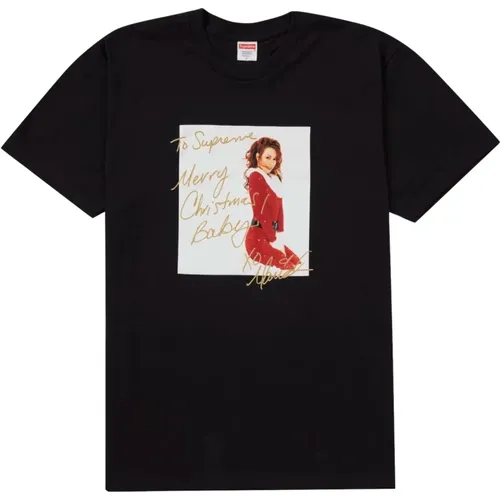 Limitierte Auflage Mariah Carey Tee Schwarz , Herren, Größe: M - Supreme - Modalova