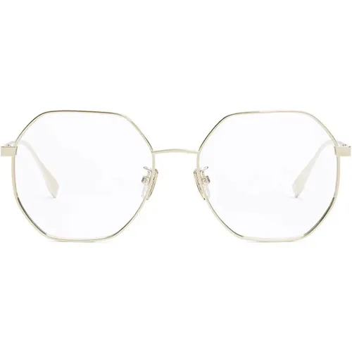 Large Asian Fit Eyeglass Frames , female, Sizes: 55 MM - Fendi - Modalova