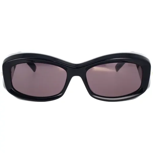 Moderne Sonnenbrille mit geometrischem Design , unisex, Größe: 56 MM - Givenchy - Modalova
