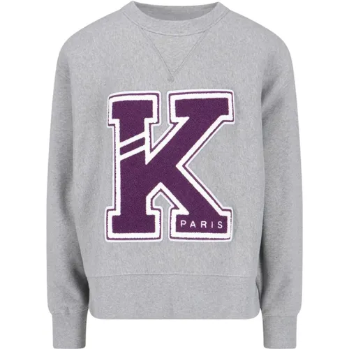 Grey Sweater - High Quality and Versatile , male, Sizes: XL, L, S, M - Kenzo - Modalova
