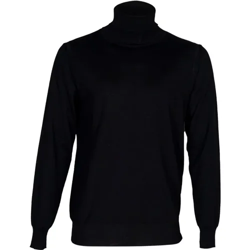 Men's Sweater, Regular Fit, Made in Italy , male, Sizes: L, XL, M, 2XL - Paolo Pecora - Modalova