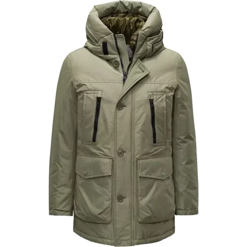 Men Ramar Arctic Parka Tundra Grey Army , male, Sizes: S - Woolrich - Modalova