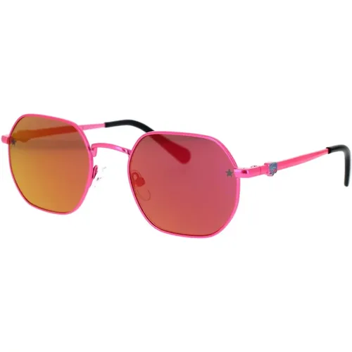 Chic Sunglasses Cf1019/S 35J by Chiara Ferragni , female, Sizes: 50 MM - Chiara Ferragni Collection - Modalova