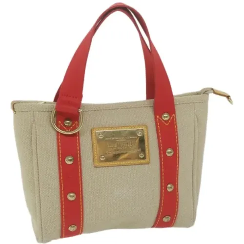 Pre-owned Canvas handbags , female, Sizes: ONE SIZE - Louis Vuitton Vintage - Modalova