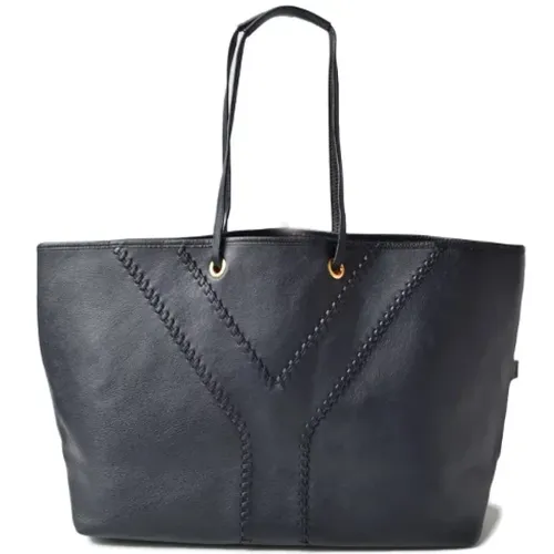 Pre-owned Leather shoulder-bags , female, Sizes: ONE SIZE - Yves Saint Laurent Vintage - Modalova