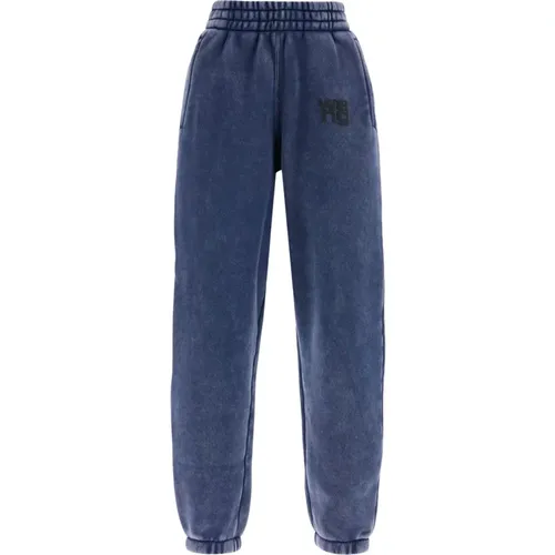 Faded Effect Jogger Sweatpants , Damen, Größe: XS - alexander wang - Modalova