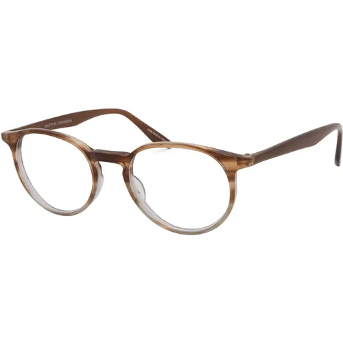 Striped Grey Eyewear Frames , unisex, Sizes: 50 MM - Barton Perreira - Modalova