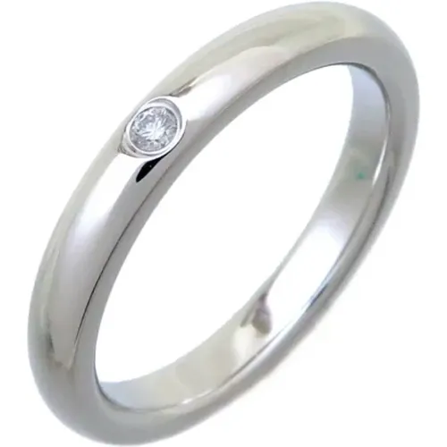 Pre-owned Platinum rings , female, Sizes: ONE SIZE - Tiffany & Co. Pre-owned - Modalova