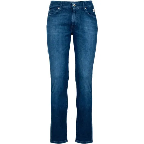 Classic Denim Jeans , male, Sizes: W29, W30, W40 - Roy Roger's - Modalova