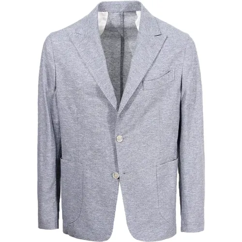 Jackets Grey , male, Sizes: L, 2XL, 3XL, M, XL - Barba - Modalova
